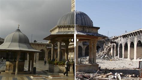 Aleppo’s devastation: before and after images – Channel 4 News