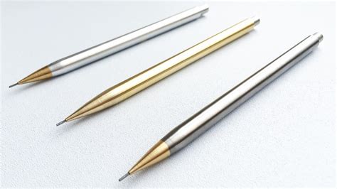 A handmade mechanical pencil that’s luxurious enough to hold on to!