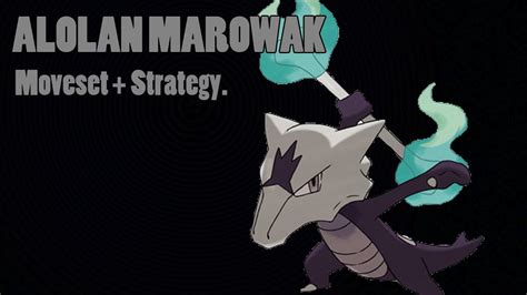 Pokemon Sun + Moon Moveset #1 - Alolan Marowak! - YouTube