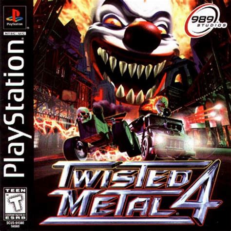 Twisted Metal 4 NTSC PSX FRONT | Playstation Covers | Cover Century ...