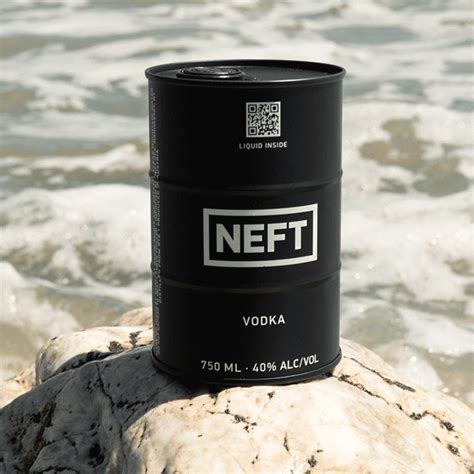 NEFT Vodka Black Barrel 750 ml