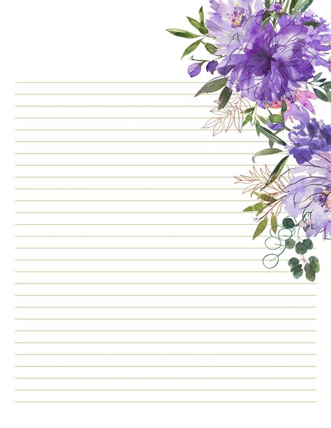 Free Printable Stationery Templates