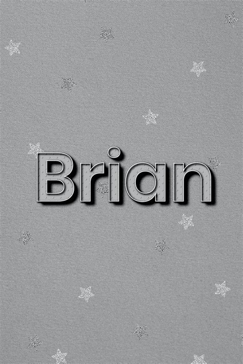 Download free image of Brian name polka dot lettering font typography by Wit about star, glitter ...