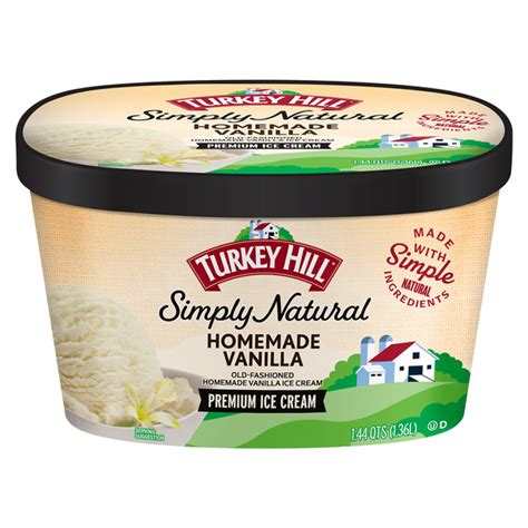 Save on Turkey Hill Simply Natural Premium Ice Cream Homemade Vanilla ...