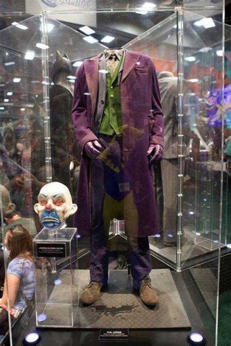 The Original Costume Worn By Heath Ledger | Joker costume, Joker, Heath ...