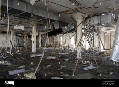 Abandoned Office Building Stock Photo - Alamy