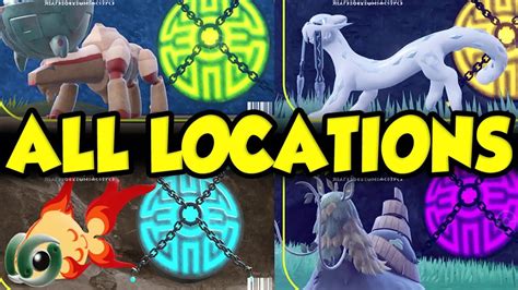 ALL LEGENDARY POKEMON LOCATIONS - Best Pokemon Scarlet and Violet Legendary Pokemon Guide!