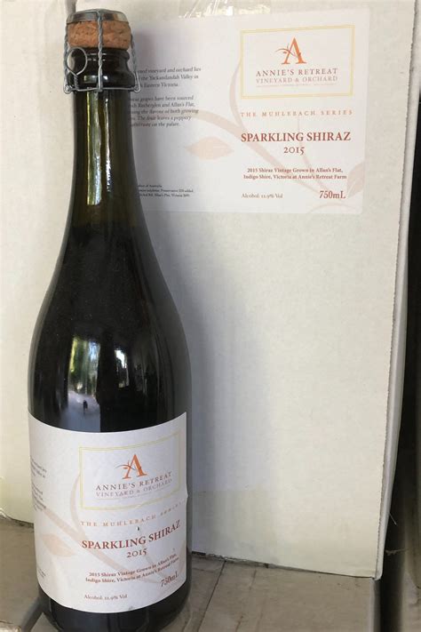 2015 Sparkling Shiraz (case of 6) — Annie's Retreat