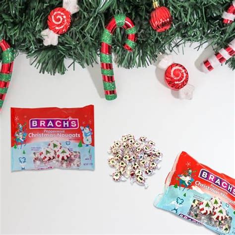 Brach's Candy Christmas Nougats 6 Pack, Bulk Christmas Candy, Peppermint Candy, Christmas Candy ...