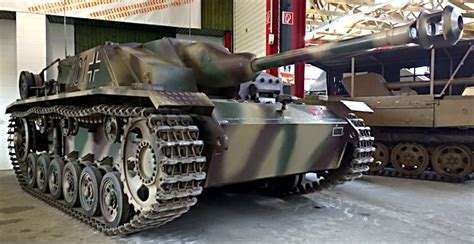 Preserved German StuG III Sturmgeschütz Ausf. G Assault Gun