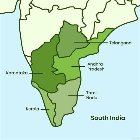 South India Map Images India Images - vrogue.co