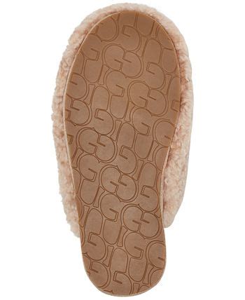 UGG® Women's Maxi Curly Slide Slippers - Macy's