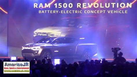 CES: Ram 1500 Revolution battery electric truck concept unveiled - YouTube