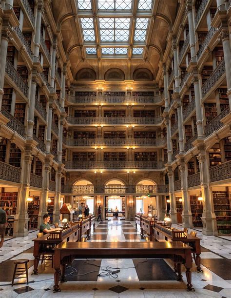 George Peabody Library – Baltimore, Maryland - Atlas Obscura