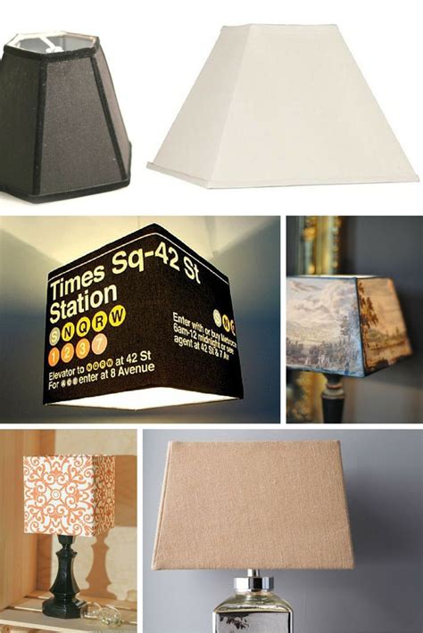 Inspiration for Making Square, Panel + Geometric Lampshades | Geometric ...