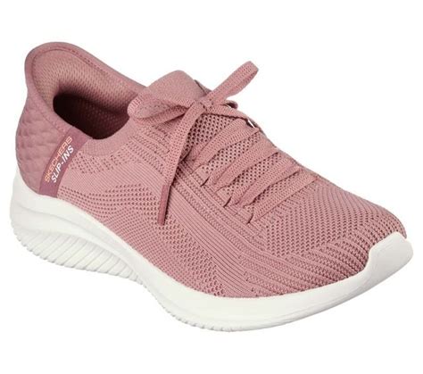 Skechers Slip Ins Ultra MVE Mauve Womens trainers 149710