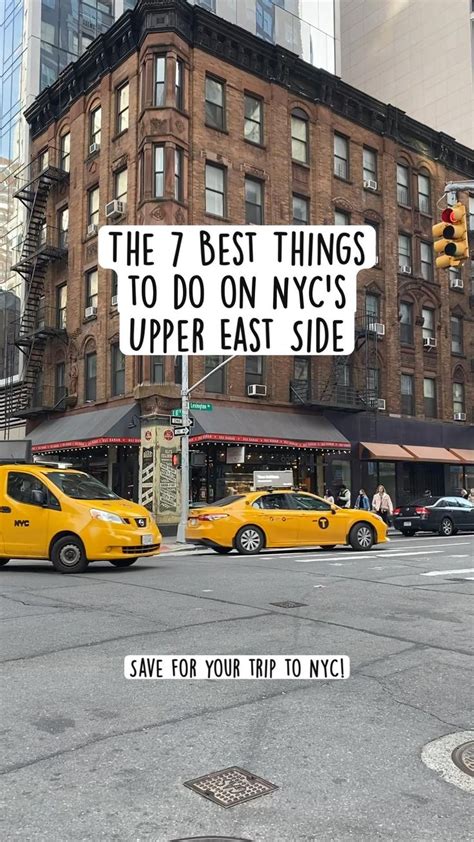 The 7 Best Things to do on NYC’s Upper East Side | New york city vacation, Nyc travel guide, New ...