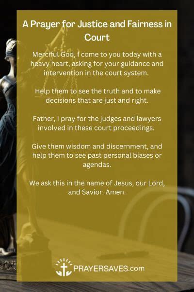 11 Powerful Prayer For Justice And Fairness