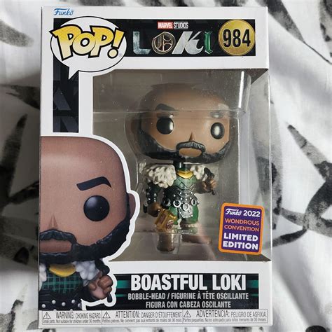 Marvel Funko Pop! Boastful Loki (Limited Edition... - Depop