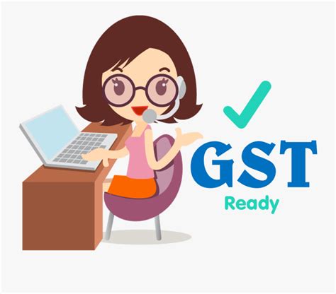 Gst Clipart Transparent - Customer Service Representative Cartoon ...