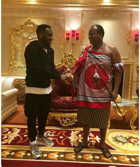 Football Legend, JJ Okocha Meet With King Of Switzerland (photo ...