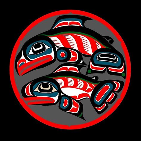 'HAIDA SALMON 1' Art Print by Mark Hall | Mark hall, Photographic print