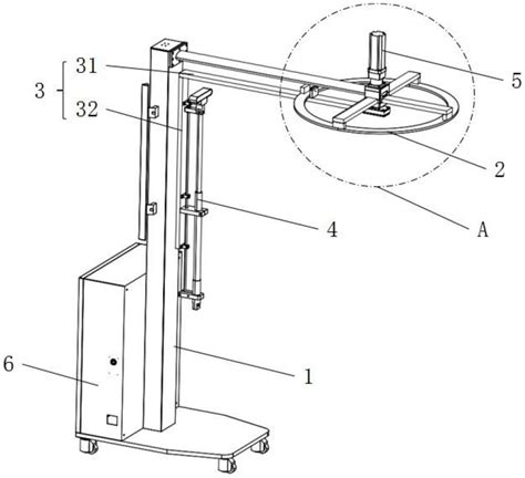 Annular high-precision measuring device and method based on speckle ...