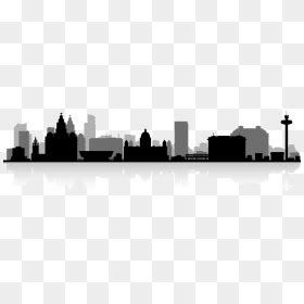 Liverpool Skyline Silhouette , Png Download - Liverpool Skyline Silhouette, Transparent Png - vhv