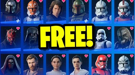 How to Get Any Star Wars Skin for FREE in Fortnite! - YouTube