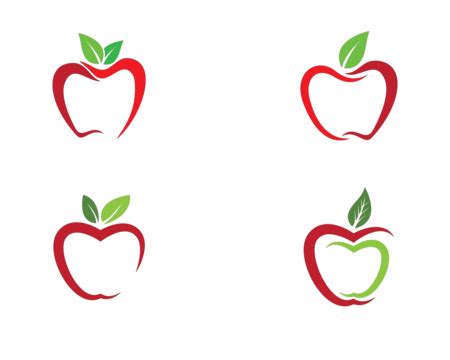 Apple Logo Vector Symbol Fresh Nature Vector, Symbol, Fresh, Nature PNG and Vector with ...