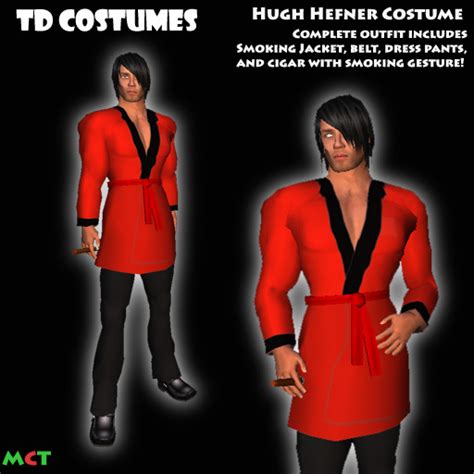 Second Life Marketplace - *TD* Hugh Hefner Halloween Costume