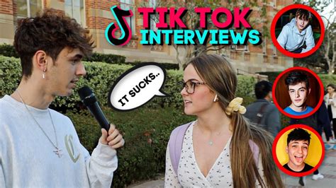 Interviewing College Students about TikTok - YouTube