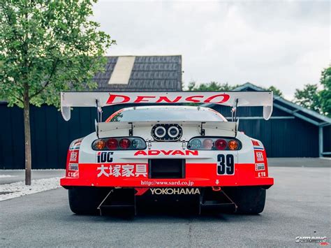 Toyota Supra Racing Car, rear