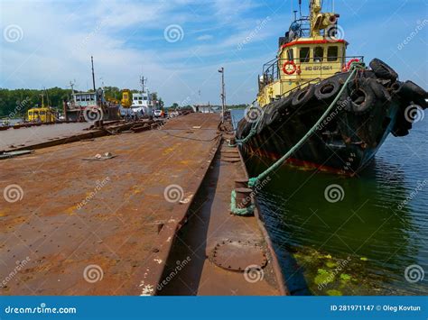 VILKOVO, UKRAINE - JUNE 06, 2014: View of the Lighthouse of Serpent ...