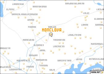 Monclova (Mexico) map - nona.net