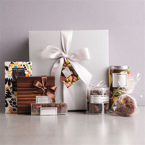 Cocoa + Co. - TASTY TREATS GIFT BASKET - Gourmet Chocolate Gift Basket