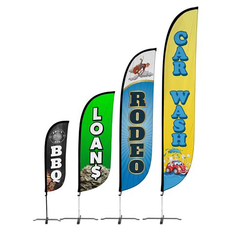 Custom Feather Banner Flags - Free Designs | LookOurWay