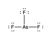 Describe the molecular geometry of AsF3. | Homework.Study.com