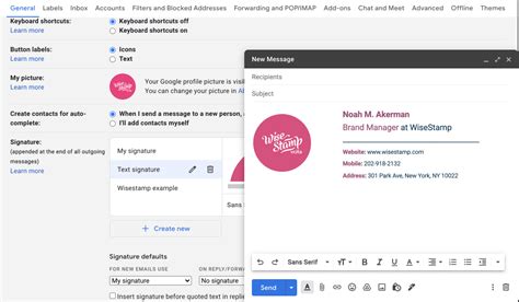 How to Add an Image to Your Gmail Signature - The Tech Edvocate