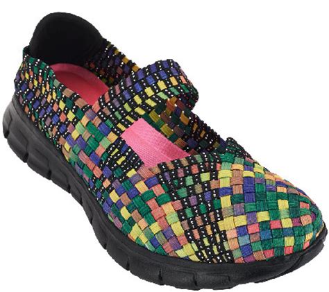 Skechers Woven Mary Janes w/ Memory Foam - Page 1 — QVC.com