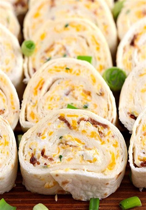 Bacon Cheddar Tortilla Roll Ups - Sugar Apron | Recipe | Roll ups ...