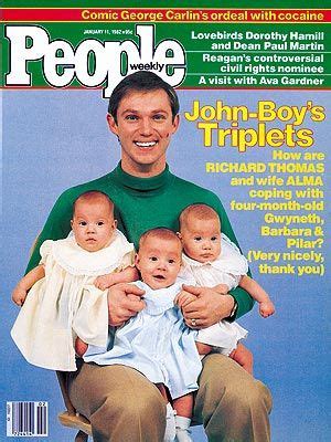 Richard Thomas Triplets no fertility natural The Waltons Tv Show, John ...