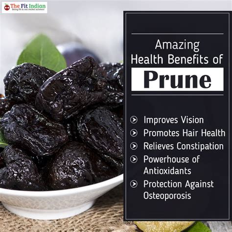 Why are PRUNES or dried plums good for you? Because it has a host of HEALTH BENEFITS and what ...