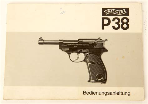 Walther P38 Manual - Militaria