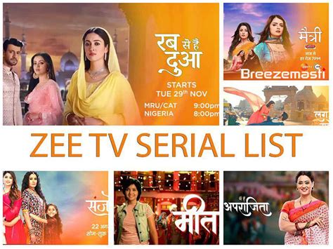 Zee TV Serial List (2024) Cast, Actress Name, Shows, TRP Rating - BREEZEMASTI