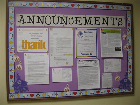 April 2013 Announcements Creative Bulletin Boards, Back To School Bulletin Boards, Bulletin ...