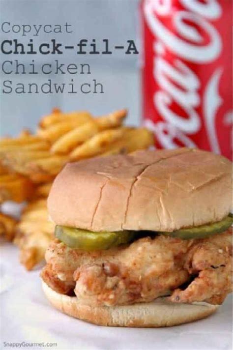 Chick-fil-A Sandwich Copycat Recipe - Snappy Gourmet