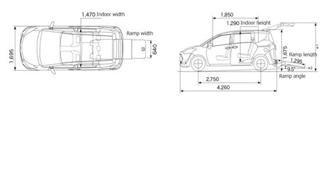 Toyota Sienta XP170- Welcab Wheelchair ramp – | Disability Cars 4U