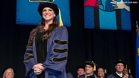 Stephanie McMahon delivers commencement speech to Robert Morris ...