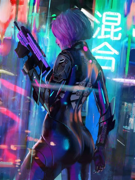 Cyberpunk 2077, Arte Cyberpunk, Cyberpunk Girl, Cyberpunk Aesthetic ...